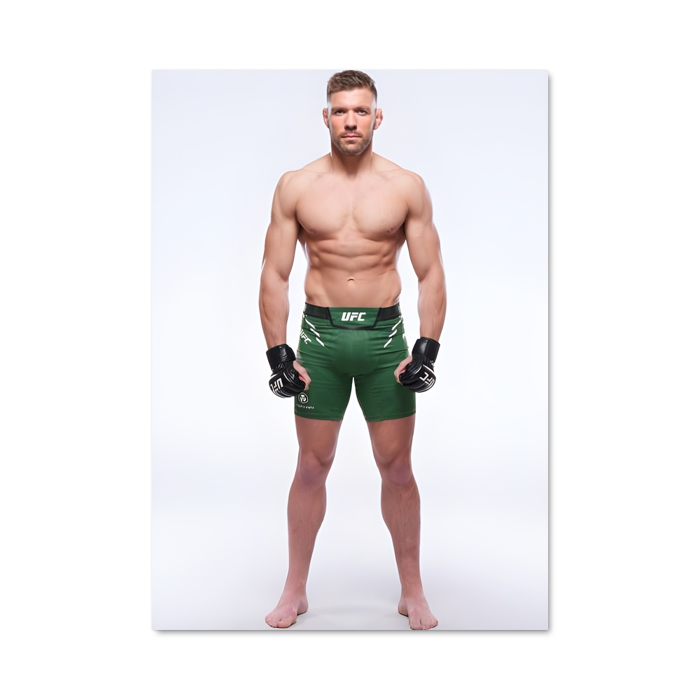 Poster Le Boxeur En Vert – affiche MMA